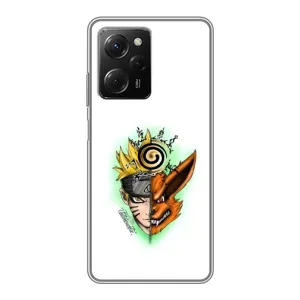 Naruto Anime Чехлы для Поко Х5 Про (AlphaPrint) (Наруто Курама)