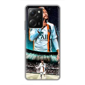 Чехол Неймар для Xiaomi POCO X5 Pro (5G) (AlphaPrint) (Неймар ПСЖ)