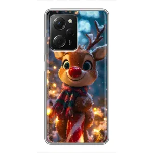 Чохол з принтом «Олень з шарфом» для Xiaomi POCO X5 Pro (5G)