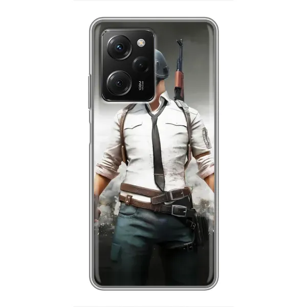 Чехол с принтом «Пабг мен» для Xiaomi POCO X5 Pro (5G) Чехол с принтом «Пабг мен» для Xiaomi POCO X5 Pro (5G)