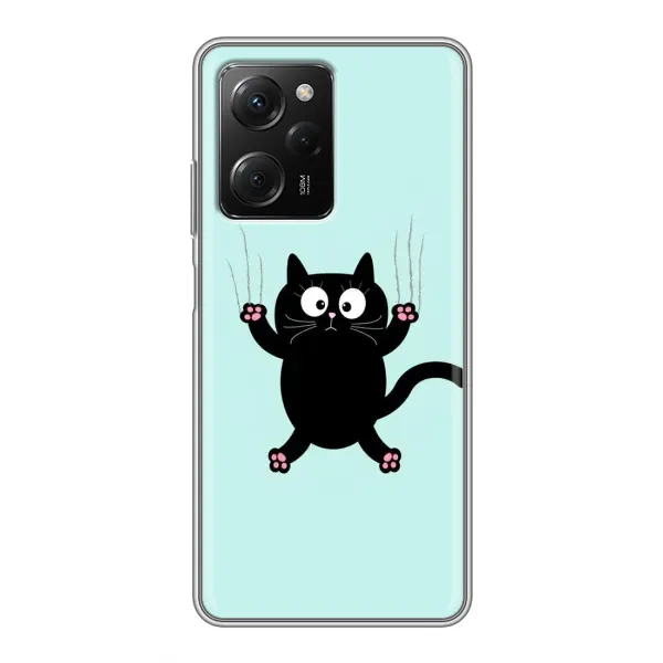 Чехол с принтом «Падающий кот» для Xiaomi POCO X5 Pro (5G) Чехол с принтом «Падающий кот» для Xiaomi POCO X5 Pro (5G)