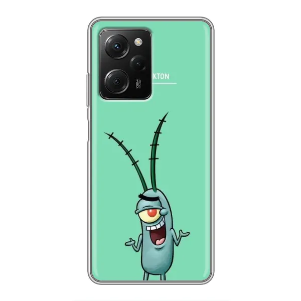 Чохол з принтом «Персонаж Планктон» для Xiaomi POCO X5 Pro (5G) Чохол з принтом «Персонаж Планктон» для Xiaomi POCO X5 Pro (5G)