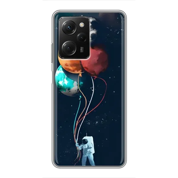 Чехол с принтом «Планеты шарики» для Xiaomi POCO X5 Pro (5G)