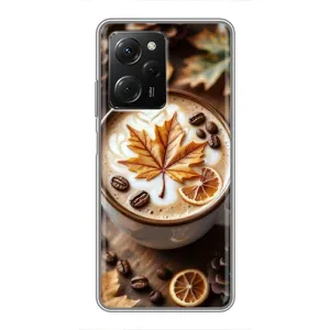 Чохол з унікальним дизайном 'Осінь з кавою' для Xiaomi POCO X5 Pro (5G) (Пряна кава)