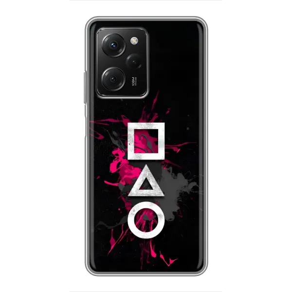 Чохол з принтом «Символи Гра кальмара» для Xiaomi POCO X5 Pro (5G)
