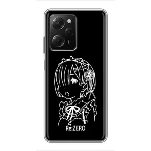 Чехлы Персонажи Аниме Наруто для Xiaomi POCO X5 Pro (5G) (AlphaPrint) (Re: Zero)