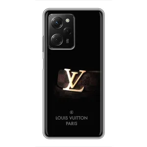 Чехлы Луи Витон для Xiaomi POCO X5 Pro (5G) (AlphaPrint - LOUIS VUITTON) (ремешок LV)