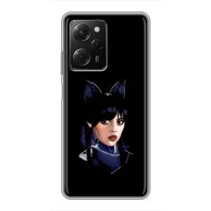 Чохли Венсдей на Xiaomi POCO X5 Pro (5G) Уенсдей (AlphaPrint) (серйозна Венздей)