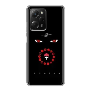 Чехлы на тему: Итачи Учиха для Xiaomi POCO X5 Pro (5G) (AlphaPrint) (глаза Итачи)