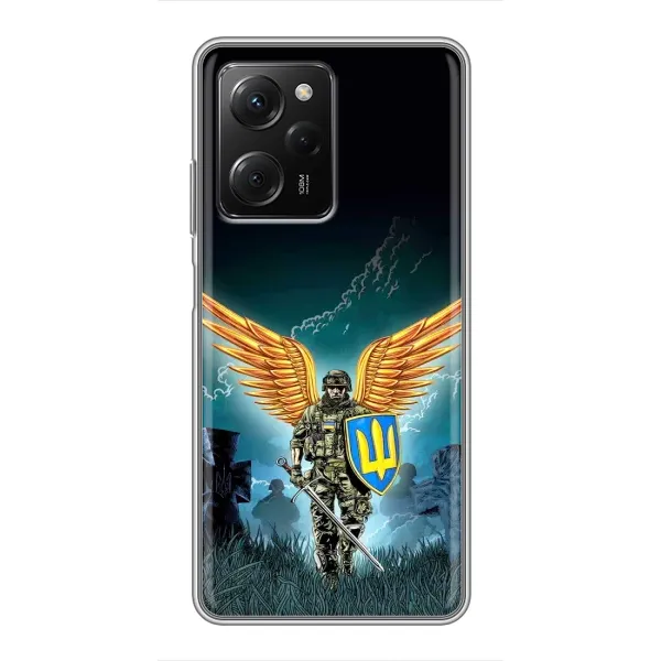 Чехол с принтом «Солдат ЗСУ» для Xiaomi POCO X5 Pro (5G)