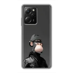 Чехлы с Обезьянами NFT для Xiaomi POCO X5 Pro (5G) (AlphaPrint) (стильная обезьяна NFT)
