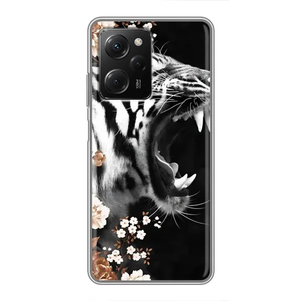 Чехол с принтом «Стильный ТИГР» для Xiaomi POCO X5 Pro (5G)