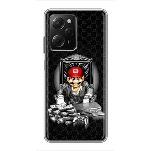 Чехлы с крутыми принтами для Xiaomi POCO X5 Pro (5G) - (PREMIUMPrint) (Супер Марио)