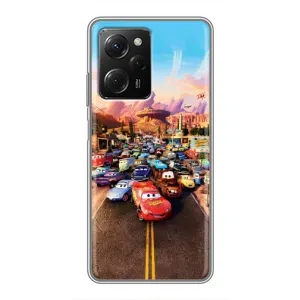 Силіконовий чохол Маквін для Xiaomi POCO X5 Pro (5G) (Тачки на трасі)