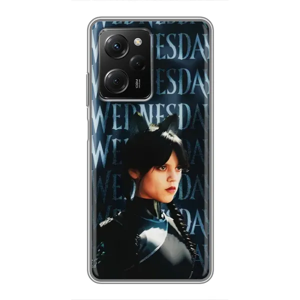 Чохол з принтом «Венздей кішка» для Xiaomi POCO X5 Pro (5G)