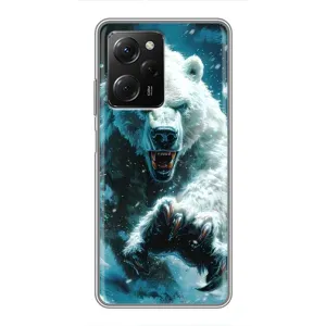 Чохол з картинкою 'Хижаки' для Xiaomi POCO X5 Pro (5G) (Полярний ведмідь)