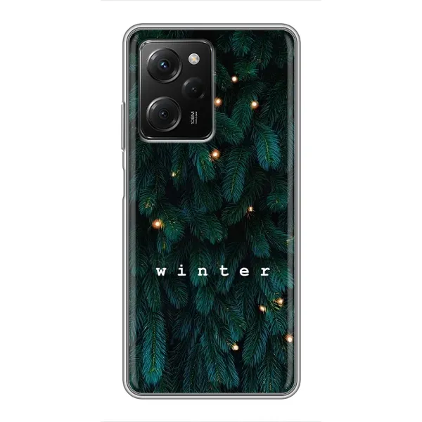 Чехол с принтом «Winter» для Xiaomi POCO X5 Pro (5G)