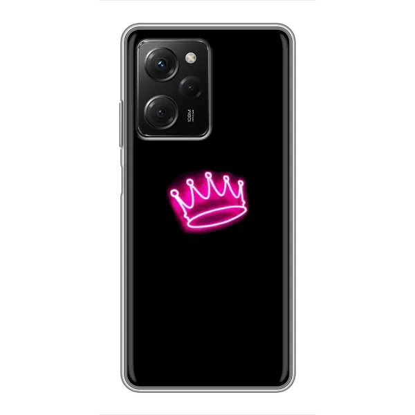 Чехол с принтом «Яркая корона» для Xiaomi POCO X5 Pro (5G)
