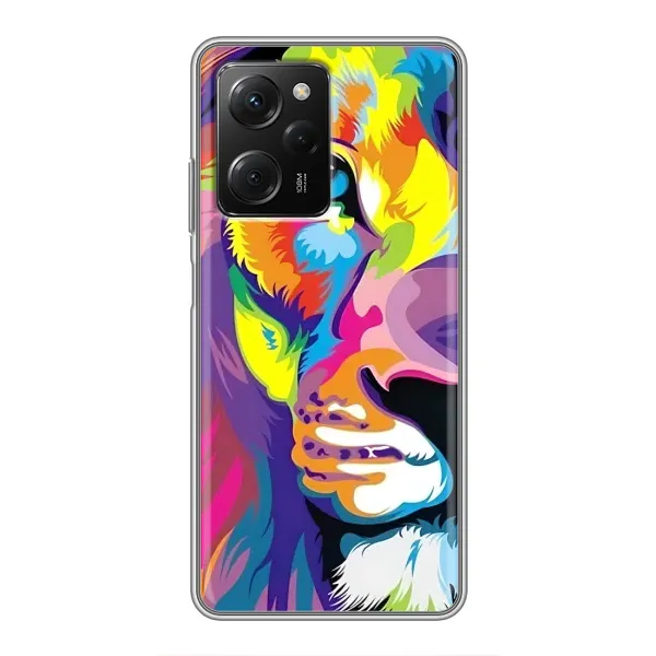 Чехол с принтом «Яркий Лев» для Xiaomi POCO X5 Pro (5G) Чехол с принтом «Яркий Лев» для Xiaomi POCO X5 Pro (5G)
