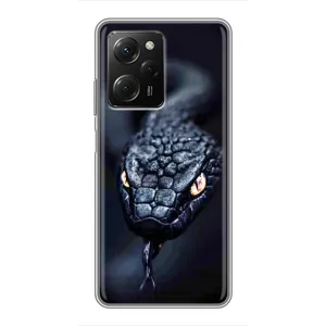 Чохол з картинкою 'Хижаки' для Xiaomi POCO X5 Pro (5G) (Чорна змія)