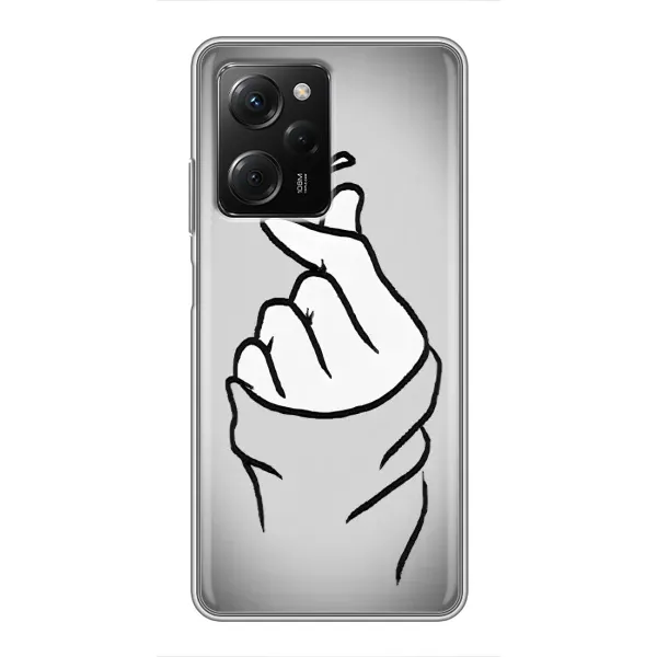 Чехол с принтом «Значок Love» для Xiaomi POCO X5 Pro (5G) Чехол с принтом «Значок Love» для Xiaomi POCO X5 Pro (5G)