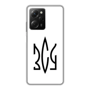 Чехлы для Xiaomi POCO X5 Pro (5G)  Укр. Символика (AlphaPrint) (ЗСУ герб)