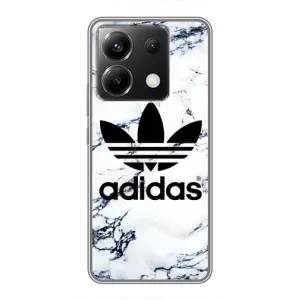 Чохли Адидас для Xiaomi POCO X6 5G (AlphaPrint) (Адідас на мраморі)