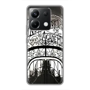 Чохол з дизайном Венздей 2 на Xiaomi POCO X6 5G (Ворота Академії Невермор)
