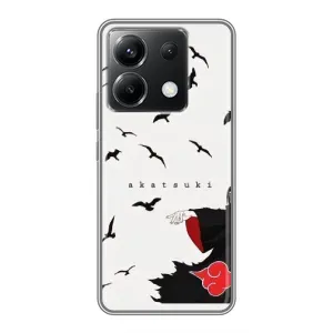 Чохли на тему: Ітачи Учіха для Xiaomi POCO X6 5G (AlphaPrint) (Akatsuki)