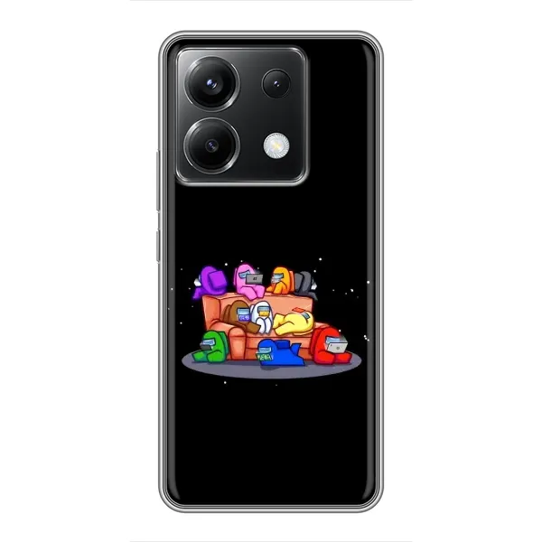 Чехол с принтом «Амонг-ас» для Xiaomi POCO X6 5G