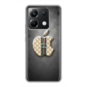 Чохли  GUCCI для Сяомі ПОКО ІКС 6 5Ж (AlphaPrint) (Apple gucci)