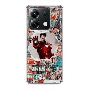 Чохли з героями Марвел Xiaomi POCO X6 5G (VPrint) (Айронмен)