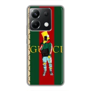 Бренднові Чохли для Xiaomi POCO X6 5G - (PREMIUMPrint) (Барт ГУЧЧІ)