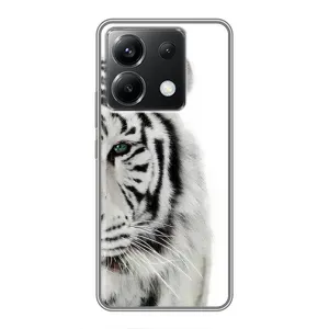 Чохли з картинкою животних Xiaomi POCO X6 5G (Білий Тигр)