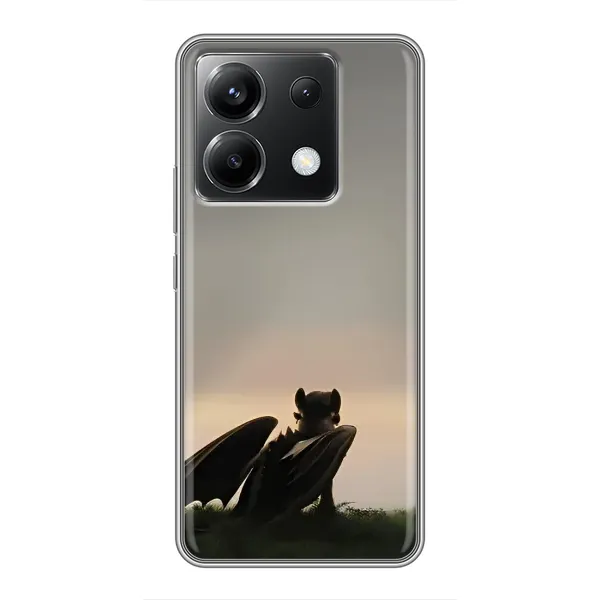 Чохол з принтом «Беззубик» для Xiaomi POCO X6 5G