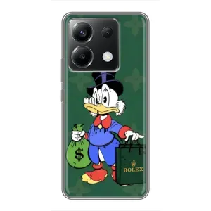 Чехли для Xiaomi POCO X6 5G - Скрудж МакДак Louis Vuitton (PREMIUMPrint) (Богата Утка)