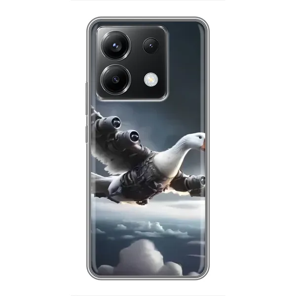 Чехол с принтом «Бомбардини гусини» для Xiaomi POCO X6 5G Чехол с принтом «Бомбардини гусини» для Xiaomi POCO X6 5G