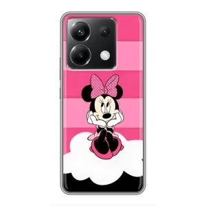 Эксклюзивный чехол для Xiaomi POCO X6 5G (AlphaPrint - Мультяшные) (Девочка Maus)