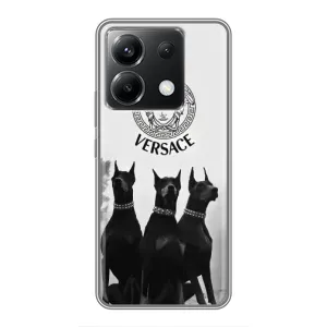 Чохли VERSACE для Сяомі ПОКО ІКС 6 5Ж (PREMIUMPrint) (Доберман Версаче)