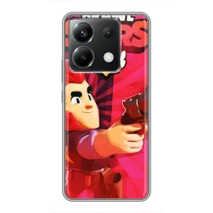 Чехол для Xiaomi POCO X6 5G Бравл Старс (VPrint) (Дуелянт Кольт)