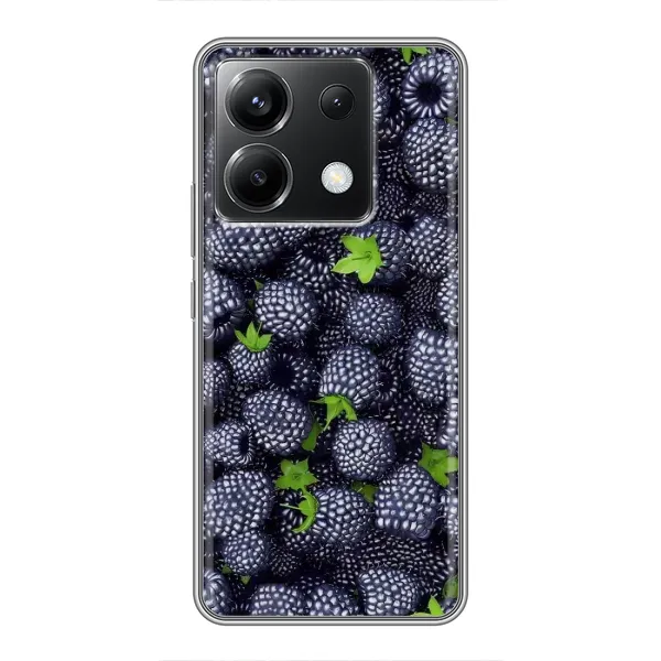 Чехол с принтом «Ежевика» для Xiaomi POCO X6 5G Чехол с принтом «Ежевика» для Xiaomi POCO X6 5G