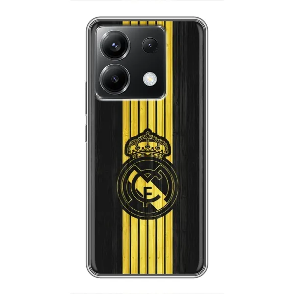 Чохол з принтом «фон Реал Мадрид» для Xiaomi POCO X6 5G