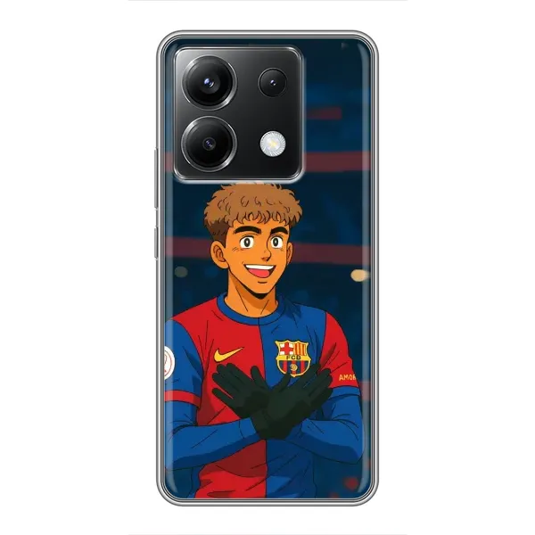 Чохол з принтом «Футболіст Ямаль» для Xiaomi POCO X6 5G