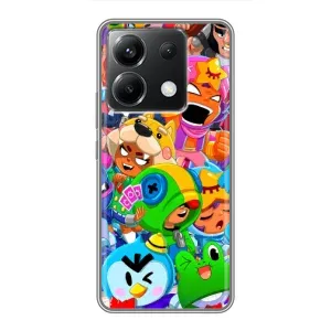 Чехлы Brawl Stars для Xiaomi POCO X6 5G (AlphaPrint) (Герої Бравл Старс)