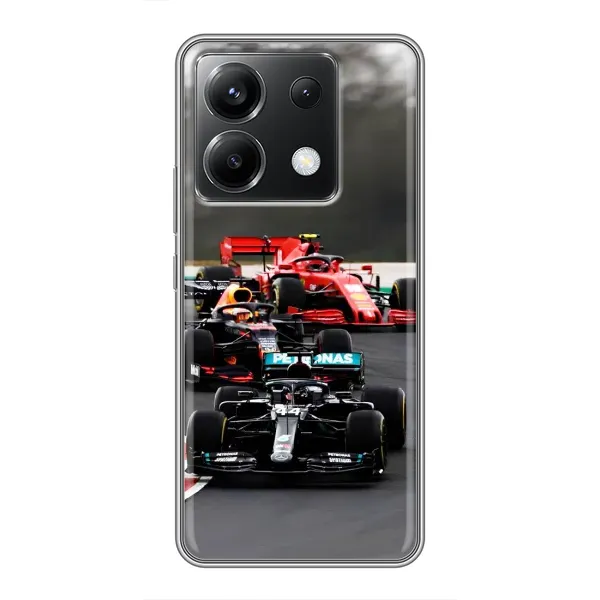 Чохол з принтом «Гонка Формула 1» для Xiaomi POCO X6 5G Чохол з принтом «Гонка Формула 1» для Xiaomi POCO X6 5G