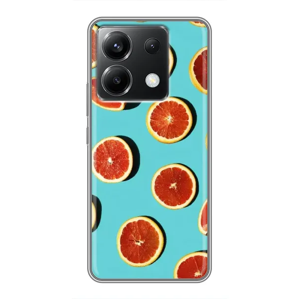 Чехол с принтом «Грейпфрут» для Xiaomi POCO X6 5G Чехол с принтом «Грейпфрут» для Xiaomi POCO X6 5G