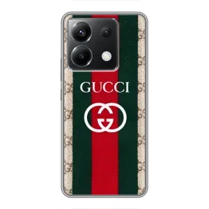 Чохли  GUCCI для Сяомі ПОКО ІКС 6 5Ж (AlphaPrint) (Gucci дизайн)