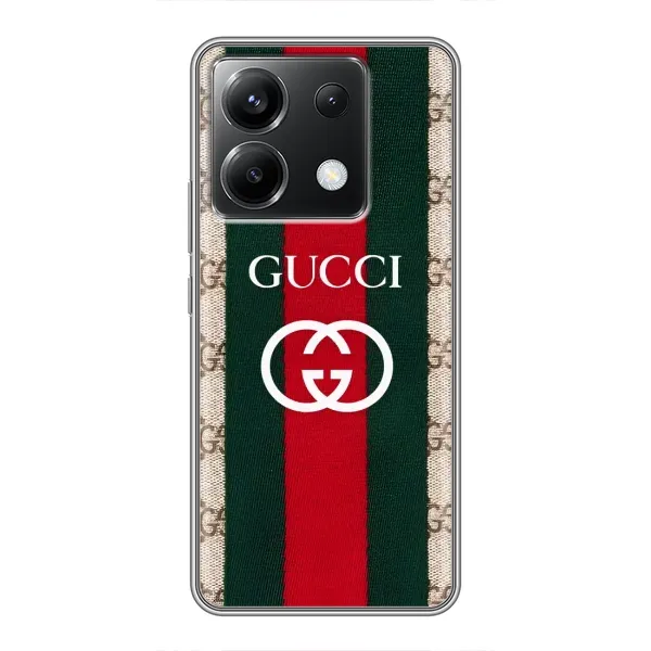 Чохол з принтом «Gucci дизайн» для Xiaomi POCO X6 5G