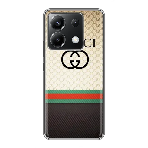 Чохол з принтом «GUCCI стиль» для Xiaomi POCO X6 5G