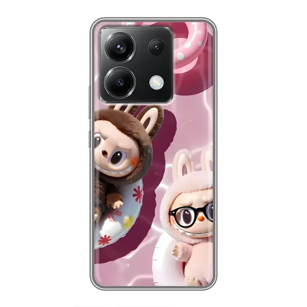 Чехол с принтом «Игрушка Лабубу» для Xiaomi POCO X6 5G